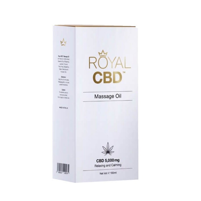 CBD Massage Oil Packaging