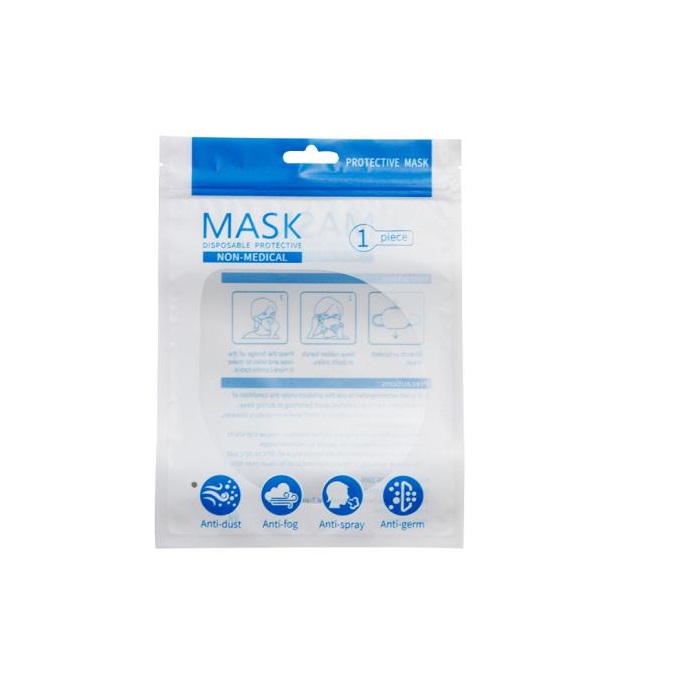 Custom Mask Packaging Bag